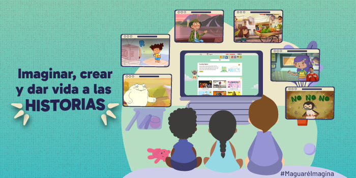 Banner Maguaré Imagina En Octubre vamos a IMAGINAR, CREAR Y DAR VIDA A LAS HISTORIAS
